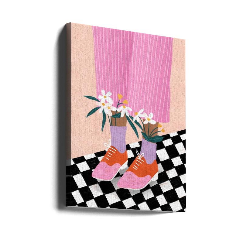 Cuadro "Floral Socks"