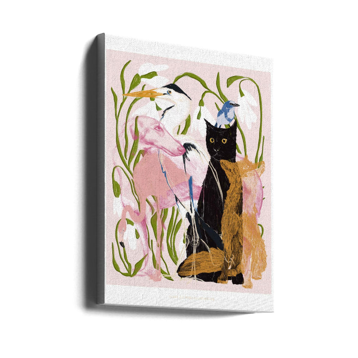 Cuadro "Collage animals I"