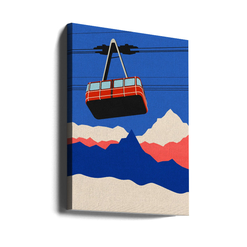 Cuadro "Ski Mountains"