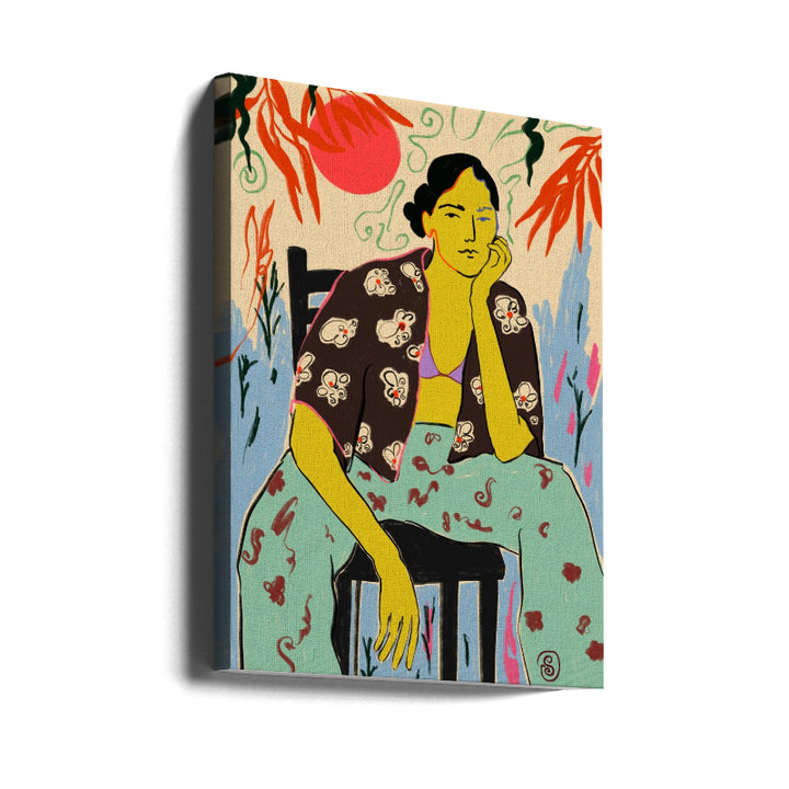 Cuadro "Sun and Waves"