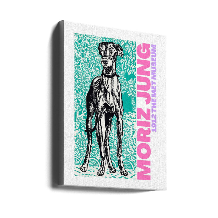 Cuadro "Regal Canine Gaze"