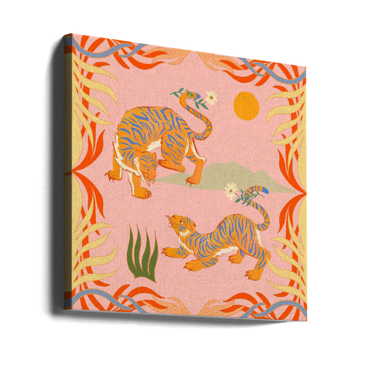 Cuadro "Rawring Playmates"