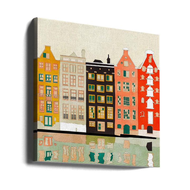 Cuadro "Amsterdam Houses 2"