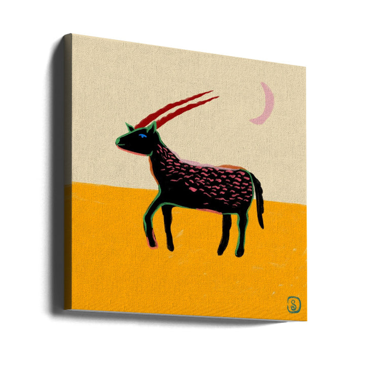 Cuadro "Stylized Animal With Vibrant Colors"