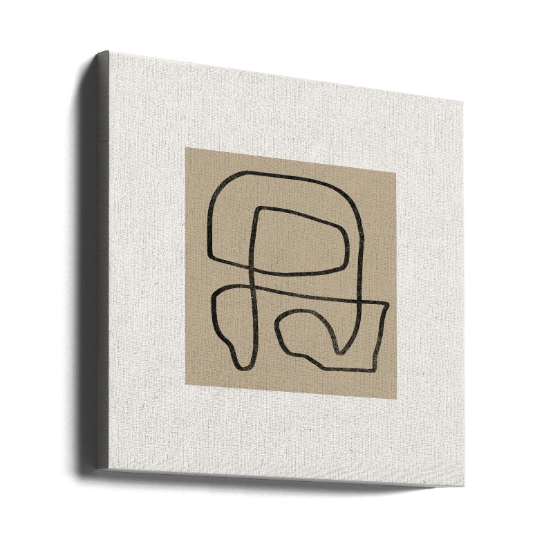 Cuadro "Curved Labyrinth"