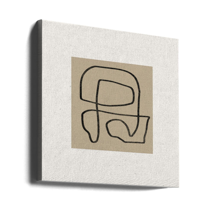 Cuadro "Curved Labyrinth"