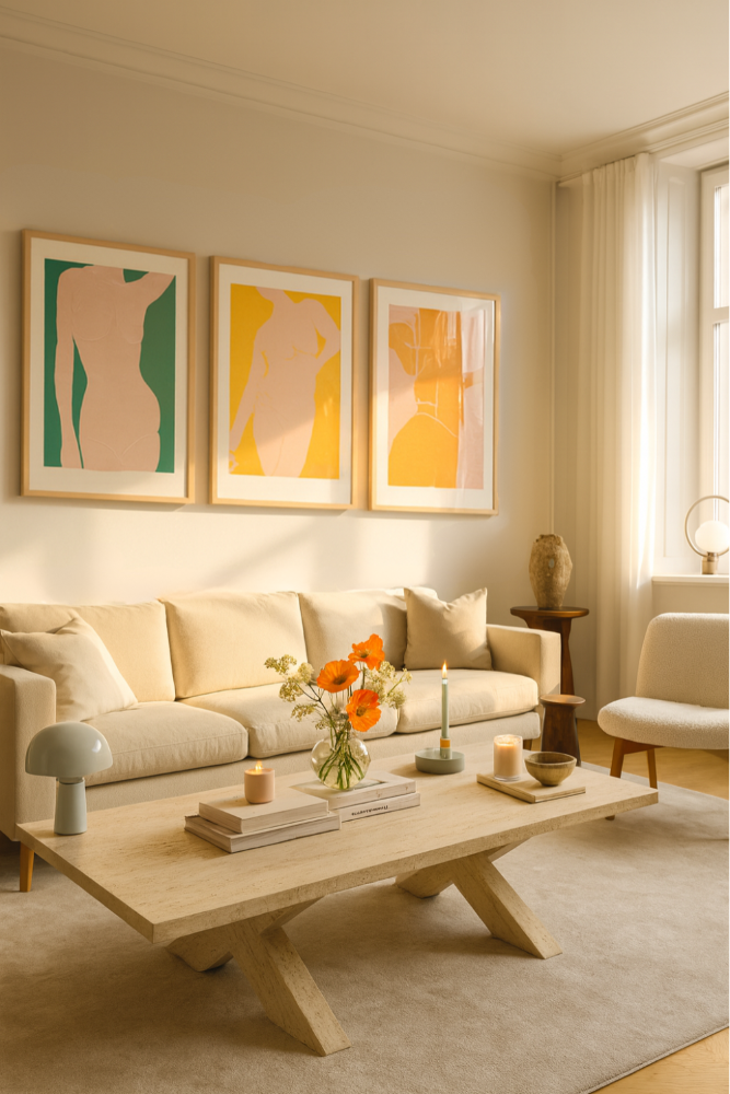 Set de cuadros "Pac Figure"