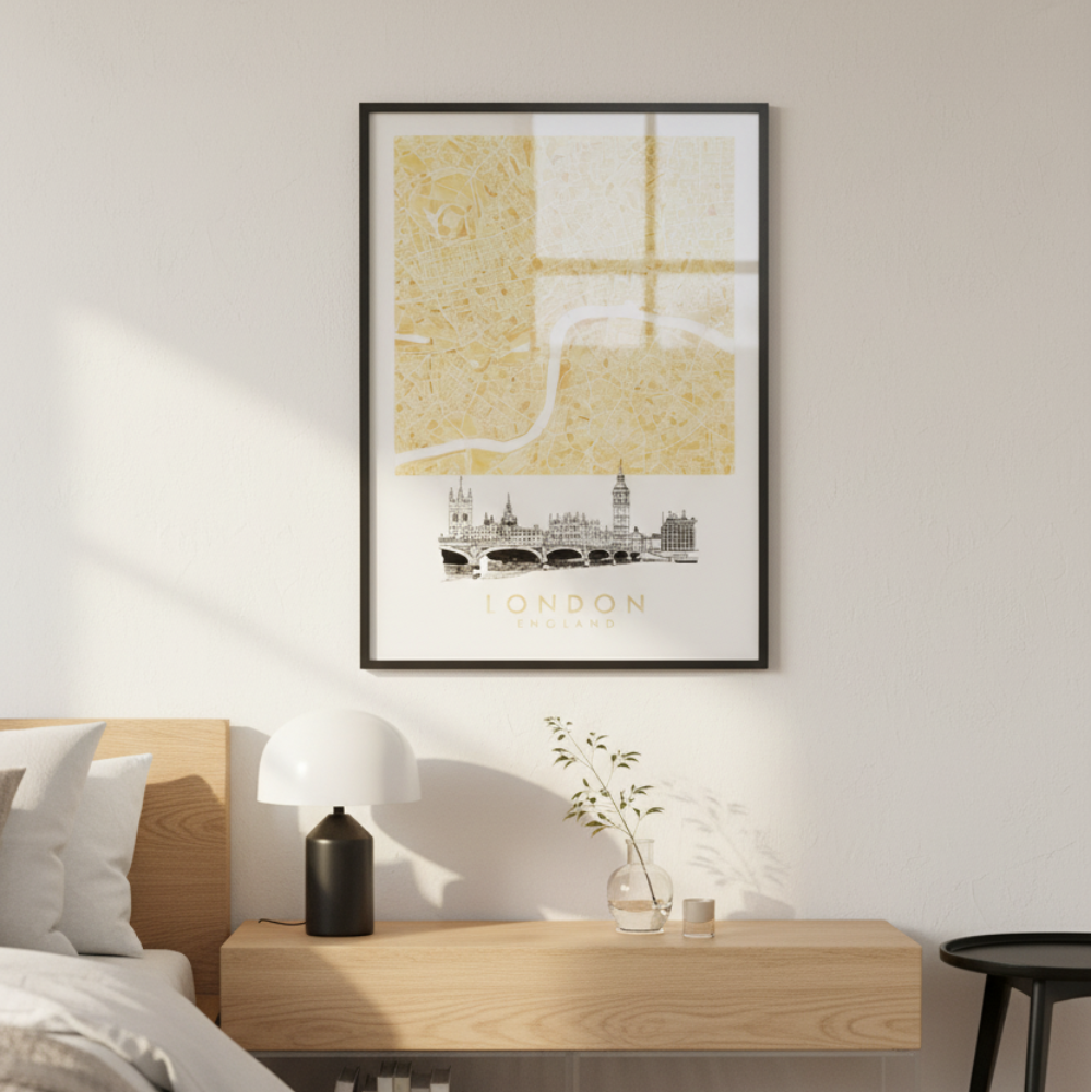 Cuadro "London Watercolor"