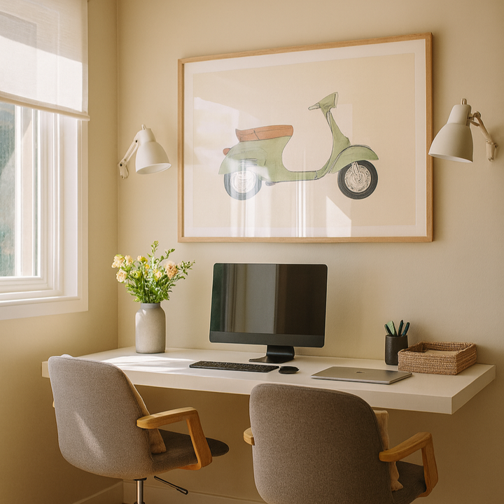 Cuadro "Vespa Print"