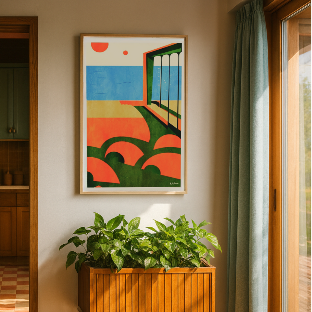 Cuadro "Amalfi, Italy (1964)"