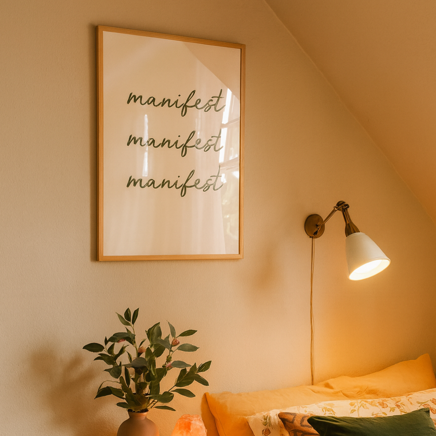 Cuadro "Manifest Green"