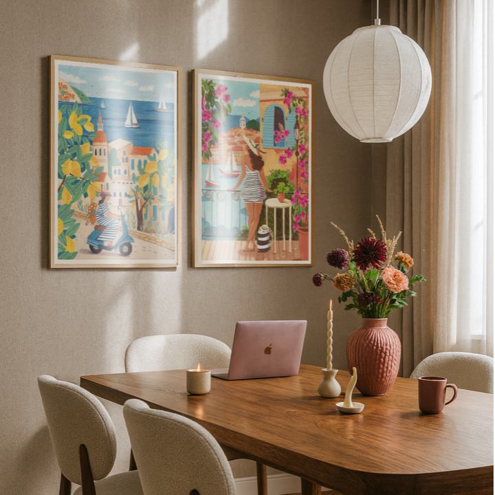 Cuadro "Woman in Saint-Tropez"