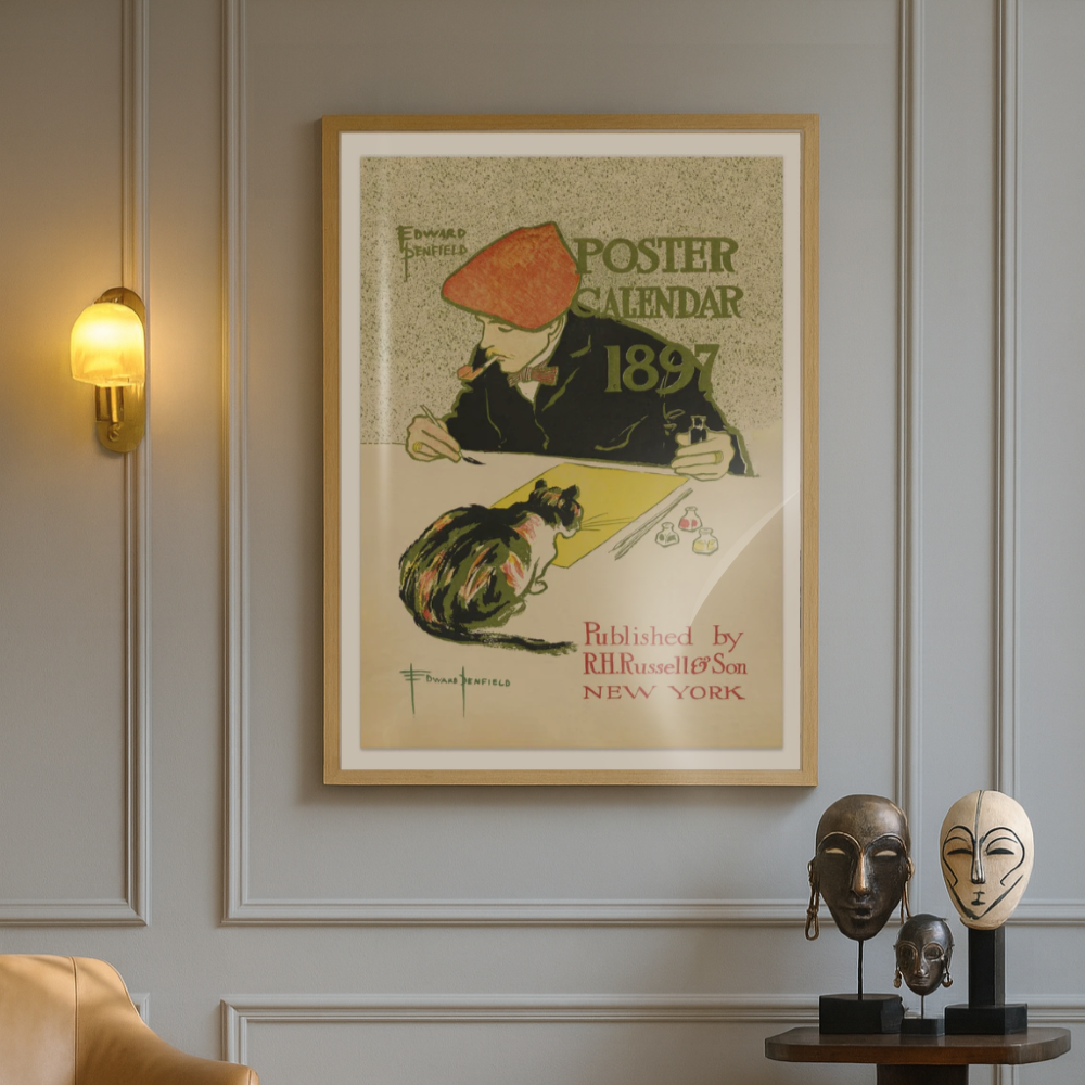 Cuadro "Edward Penfield Self Portrait"