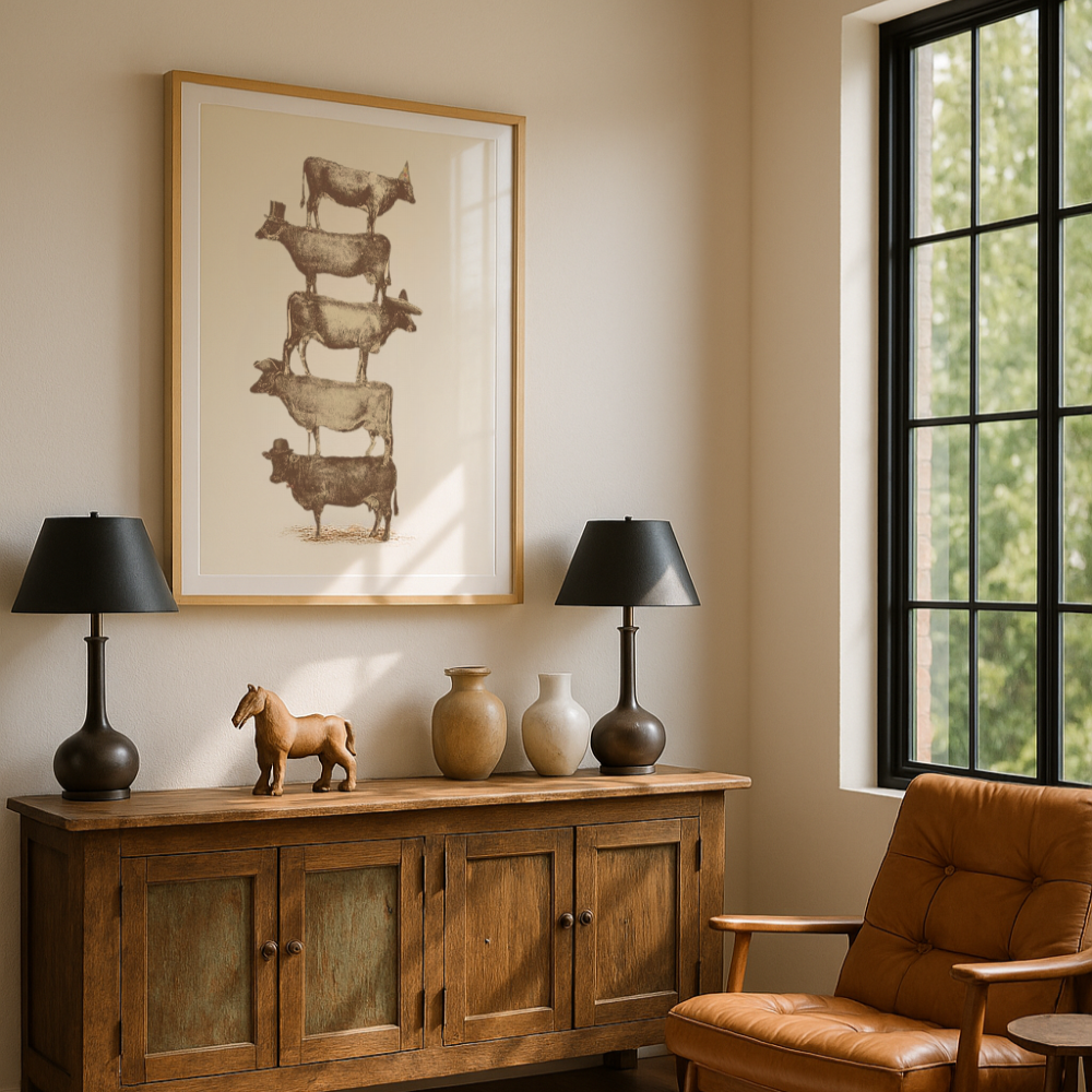 Cuadro "Cow Cow Nuts"