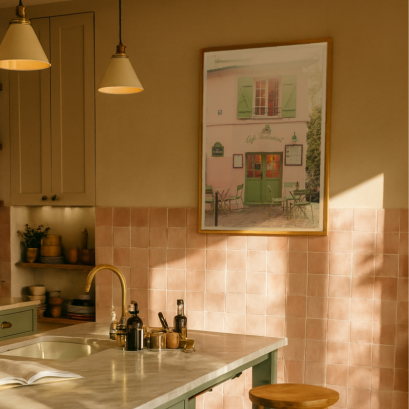 Cuadro "La Maison Montmartre"