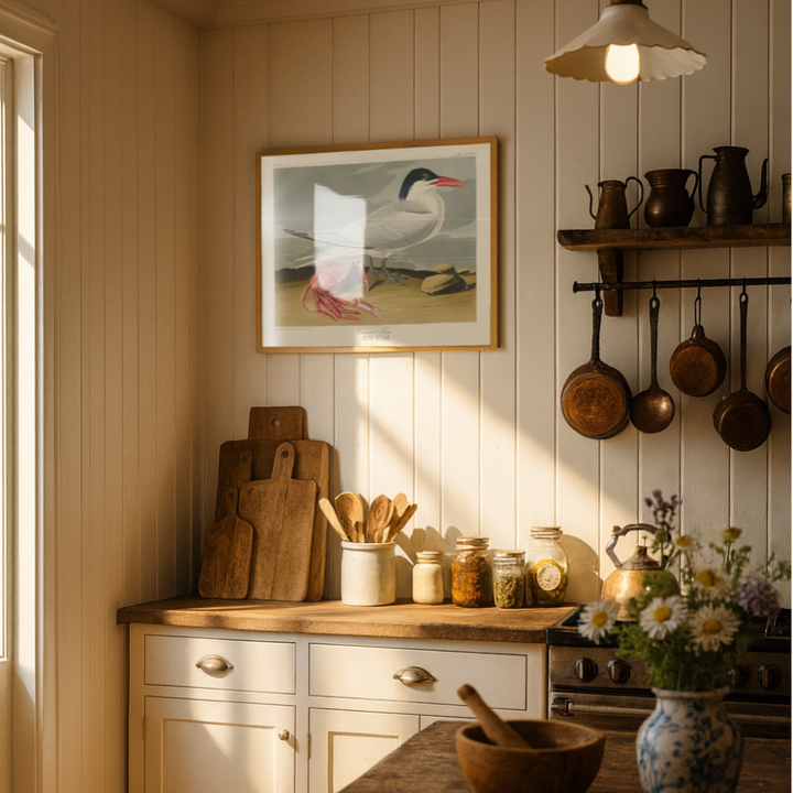 Cuadro "Cayenne Tern From Birds of America (1827)"