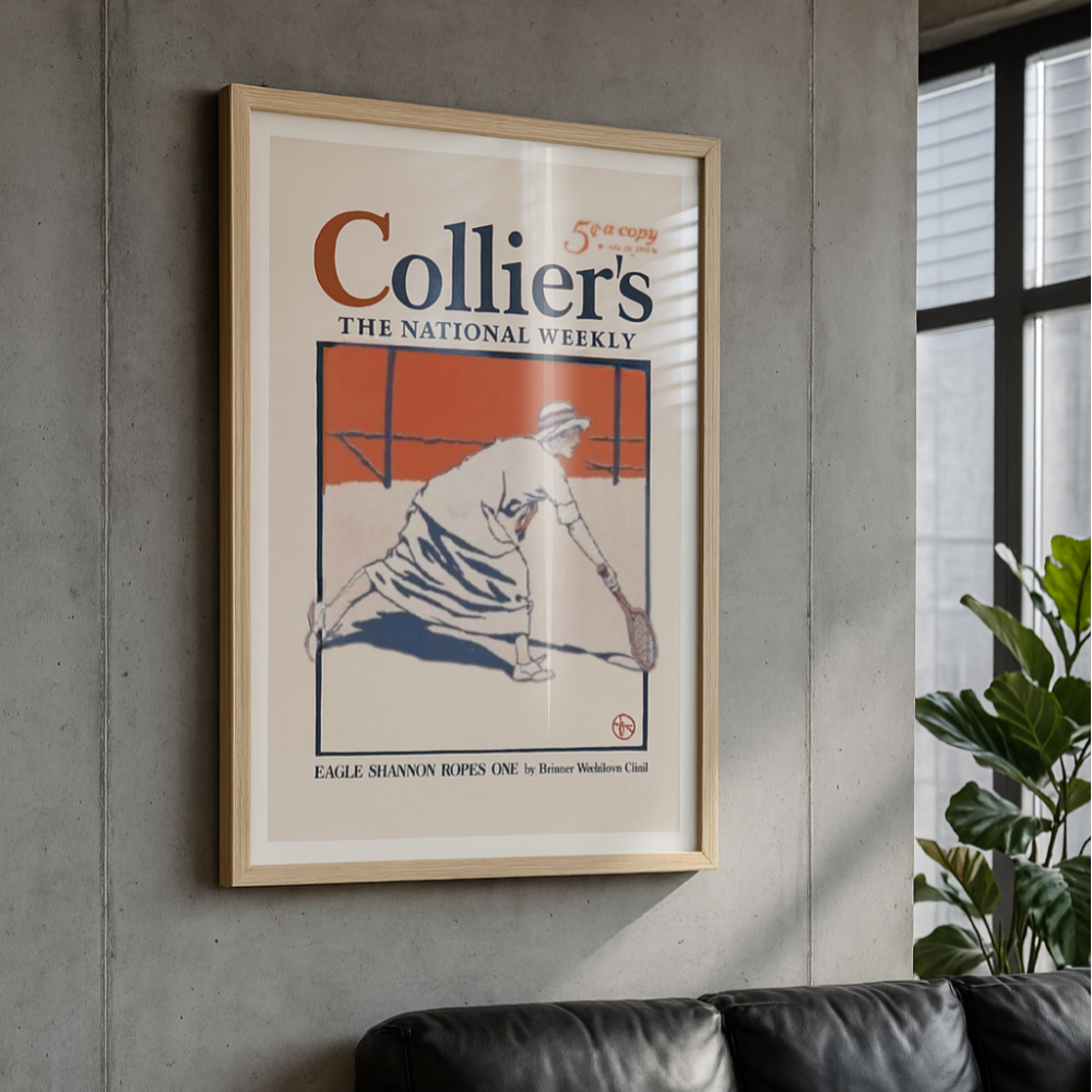 Cuadro "Collier´s, the National Weekly, Eagle Shannon Ropes One"