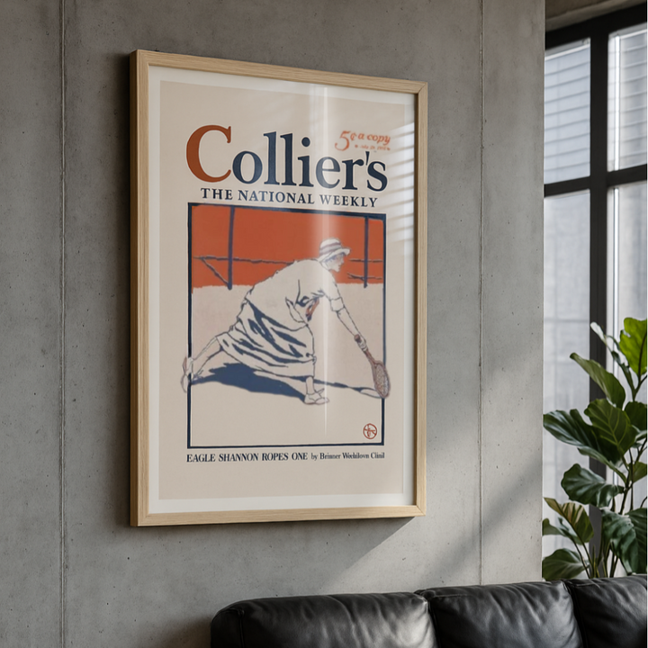 Cuadro "Collier´s, the National Weekly, Eagle Shannon Ropes One"