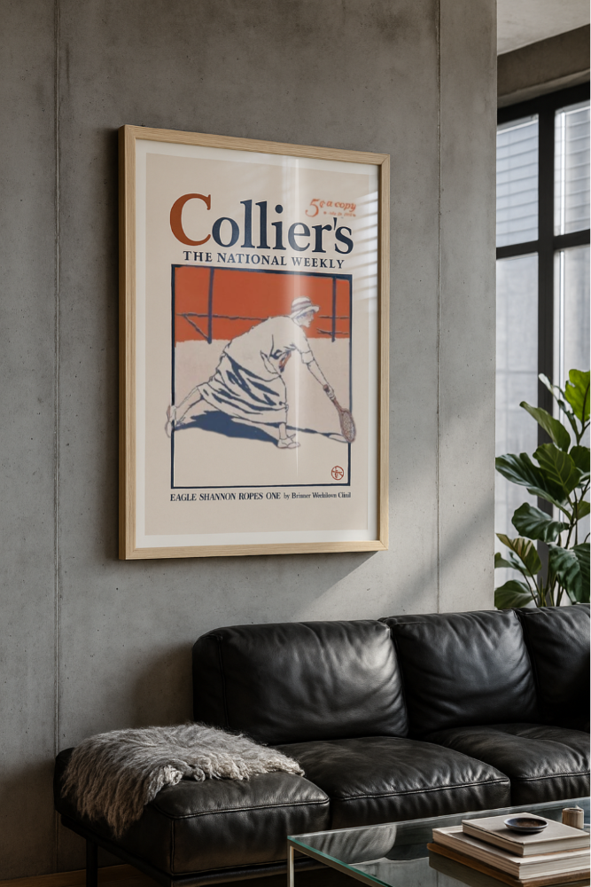 Cuadro "Collier´s, the National Weekly, Eagle Shannon Ropes One"