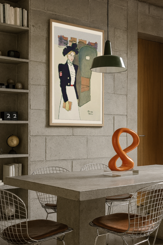 Cuadro "Woman Holding Book"