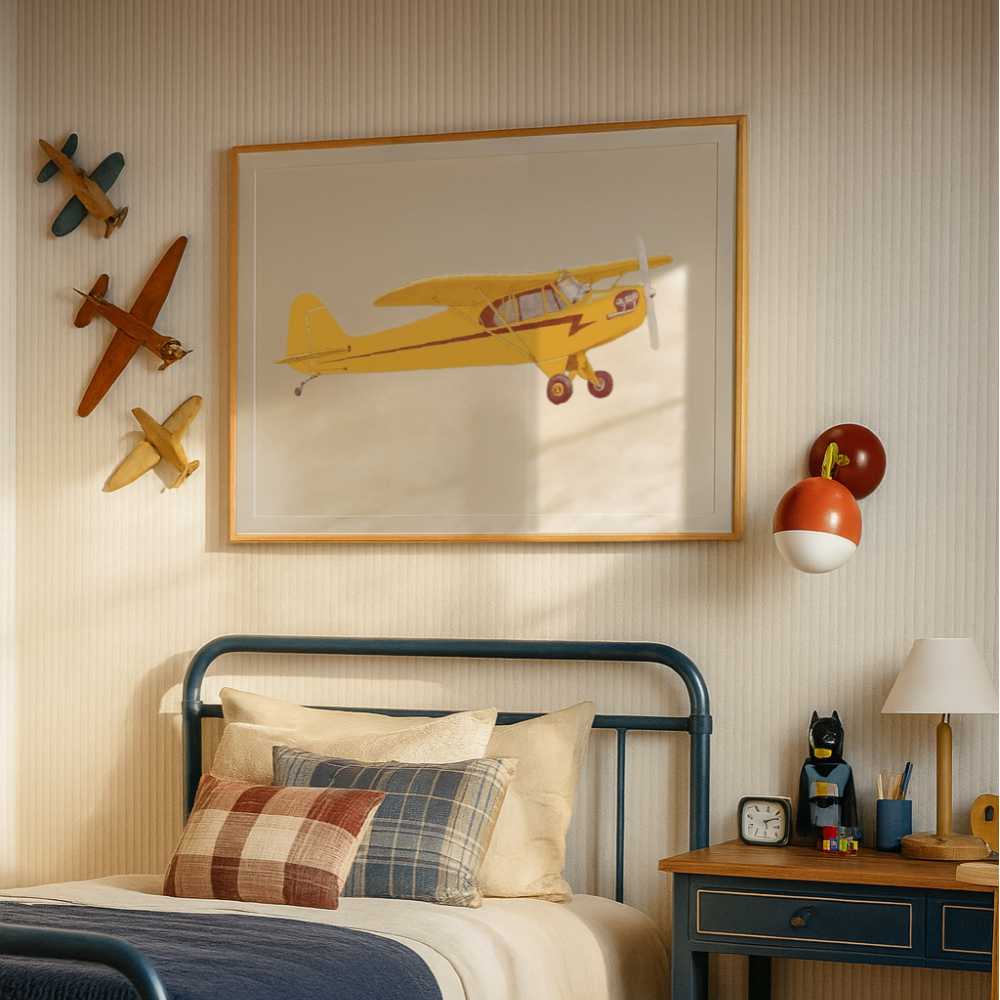 Cuadro "Little Yellow Club Piper Club"