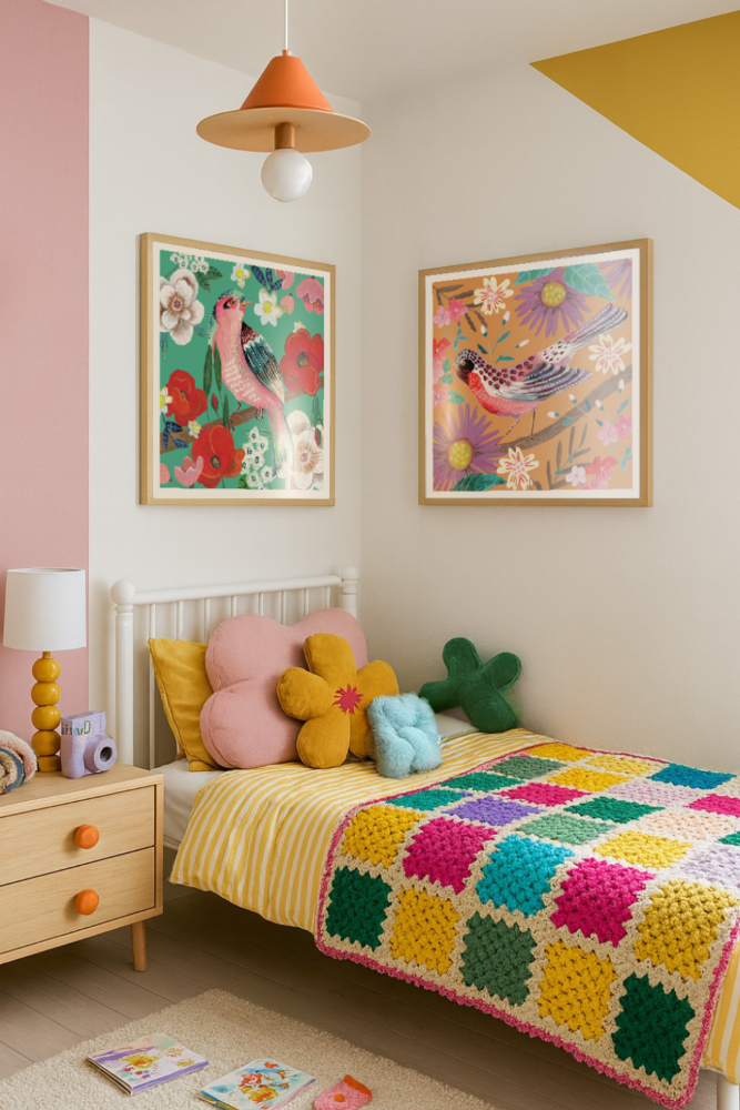 Set de cuadros "Tropical Birds"