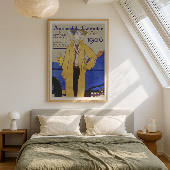 Cuadro "Automobile Calendar for 1906"