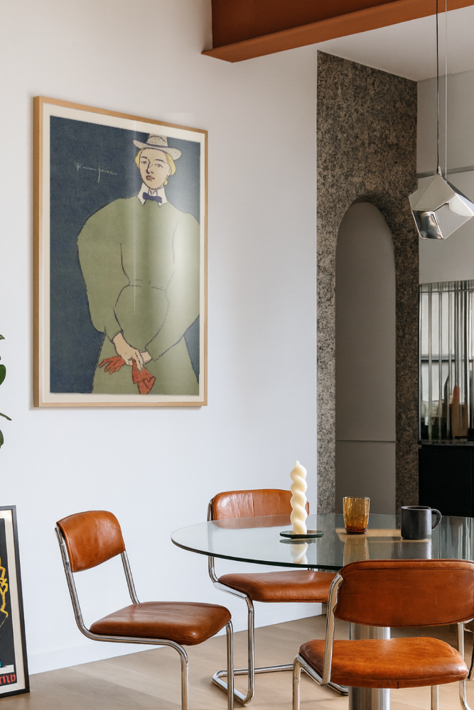 Cuadro "Woman Holding Gloves"