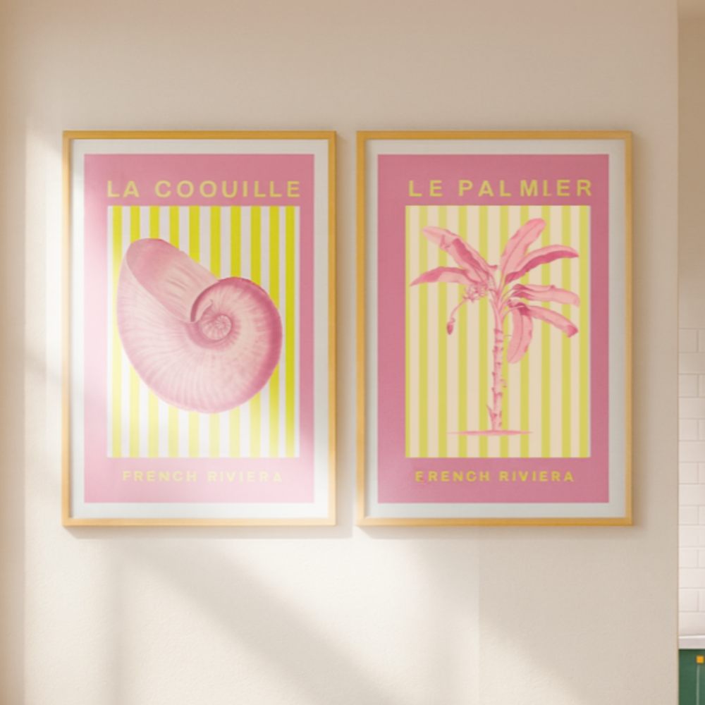 Set de cuadros "Riviera"