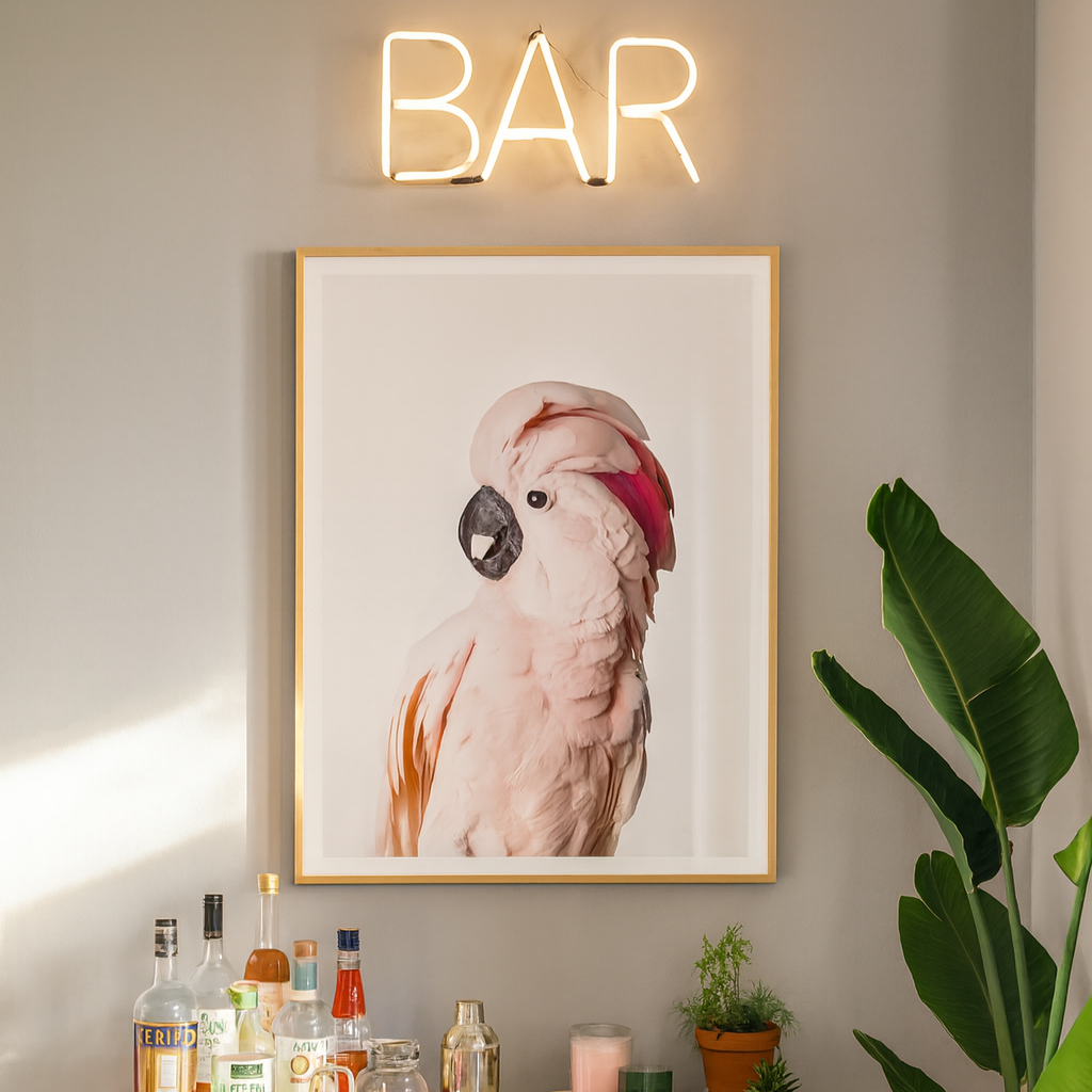 Cuadro "Pink Cockatoo"