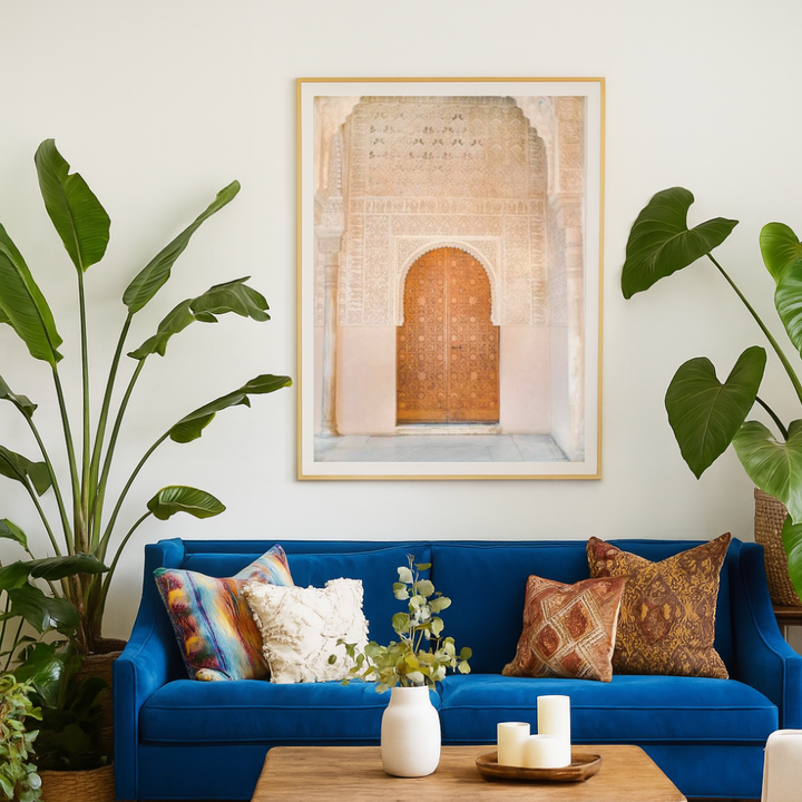 Cuadro "Alhambra door"