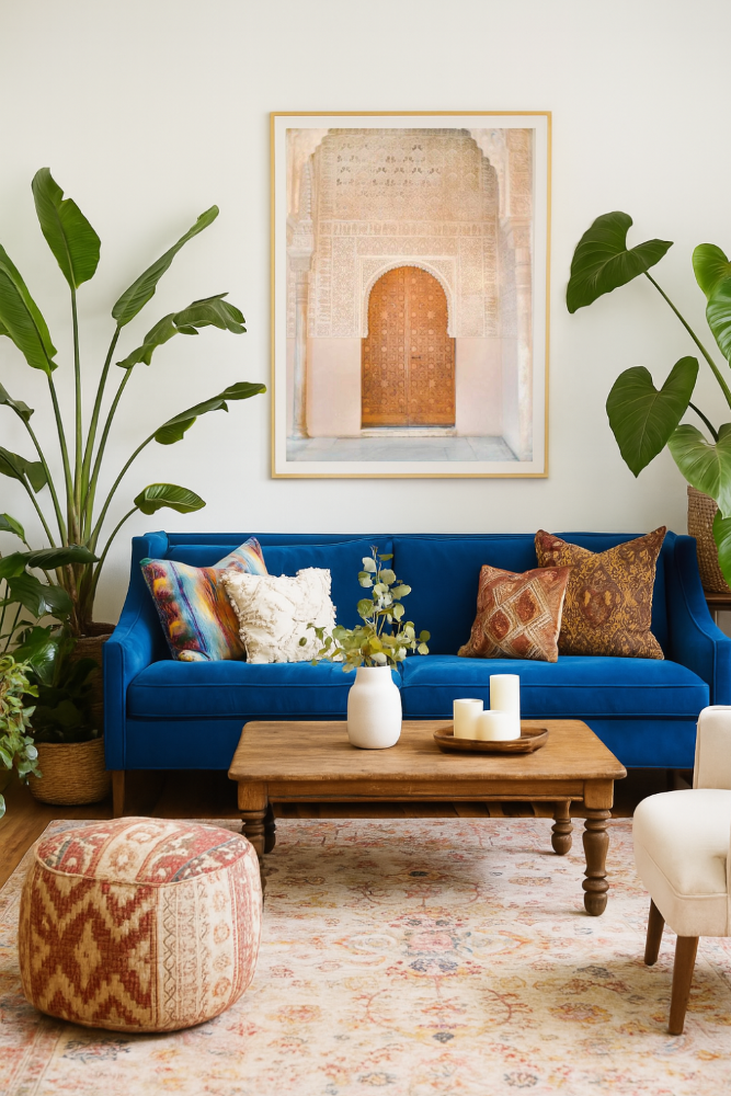 Cuadro "Alhambra door"