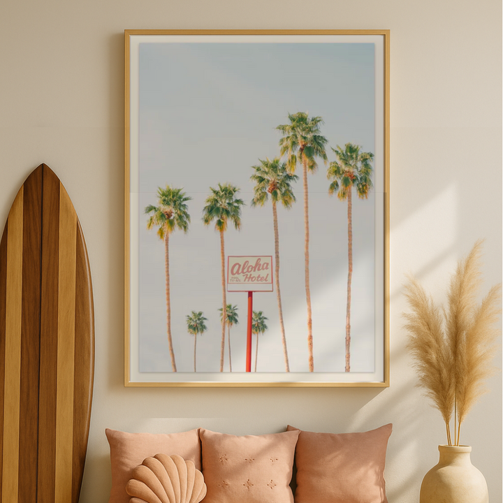Cuadro "Aloha Hotel"