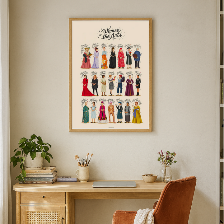 Cuadro "Women of the Arts"