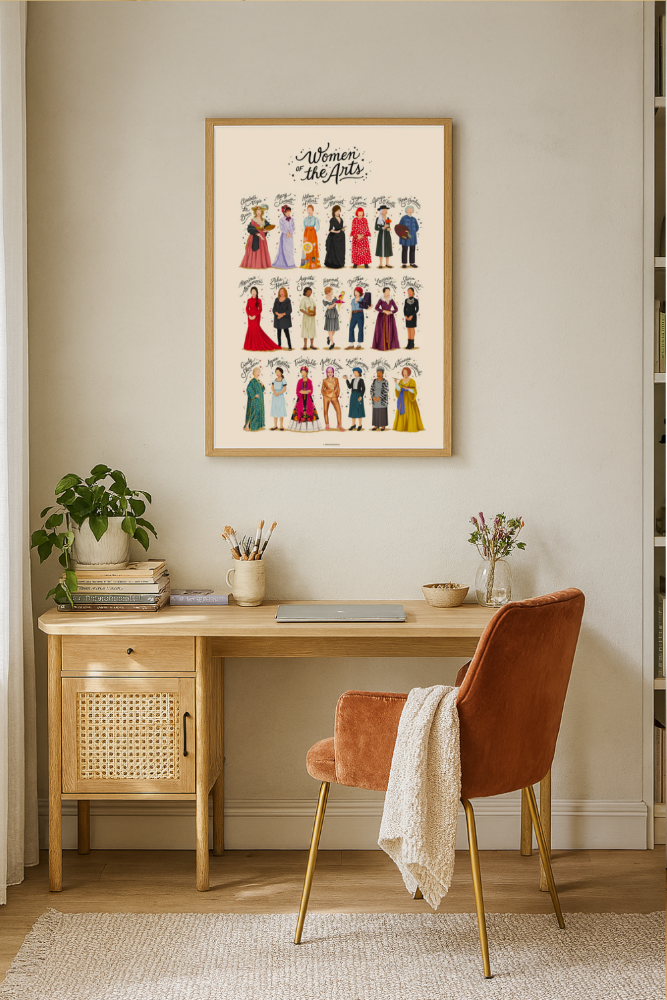 Cuadro "Women of the Arts"