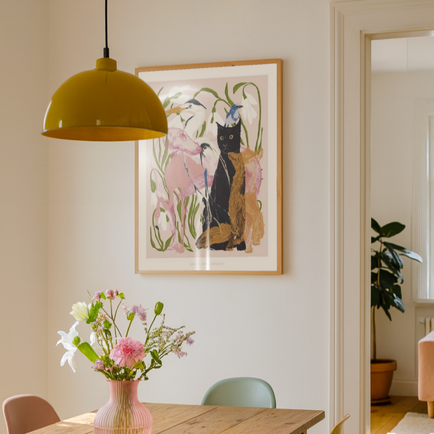 Cuadro "Collage animals I"