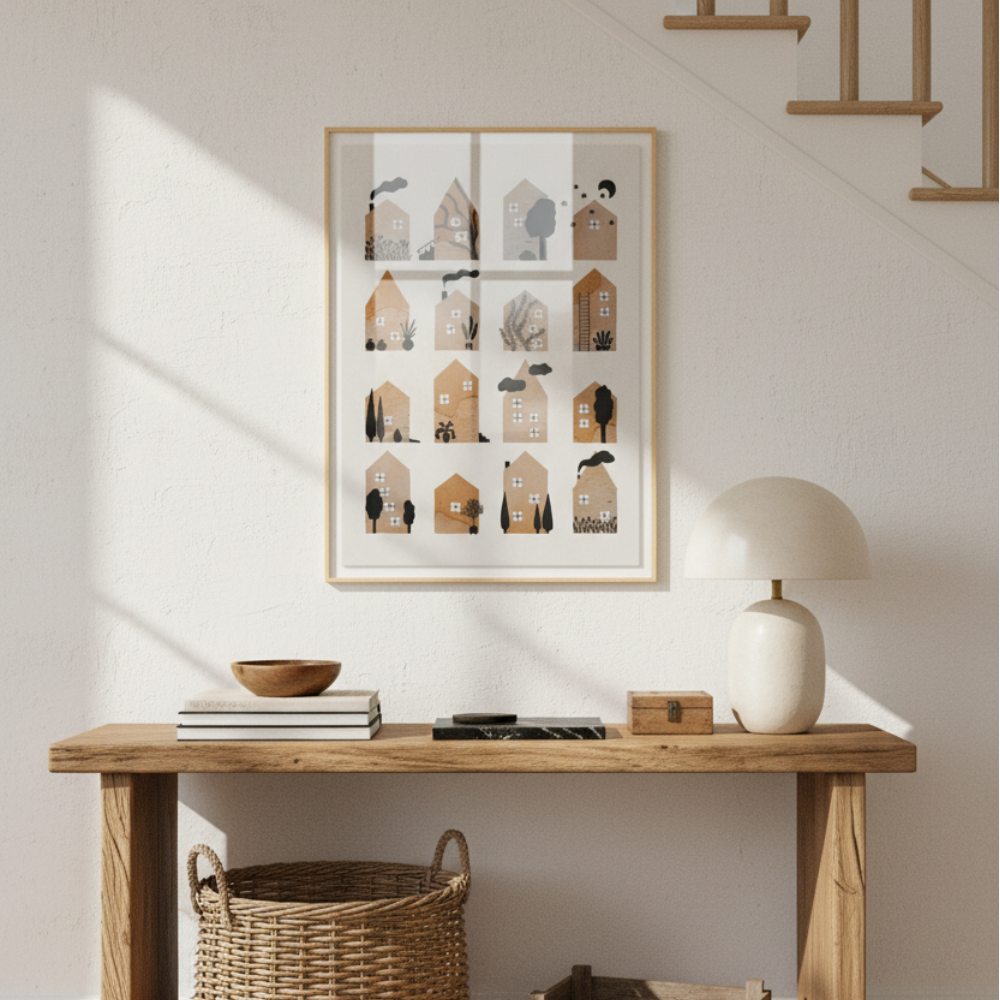 Cuadro "Tiny Houses #2"
