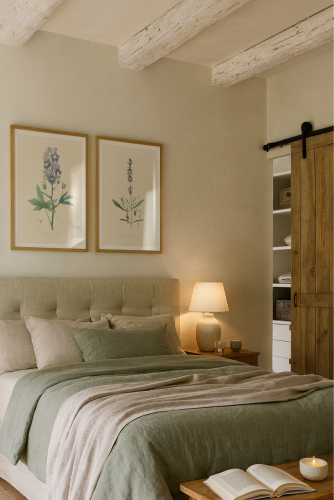 Cuadro "Lavender (lavandula spica) Medical Botany"