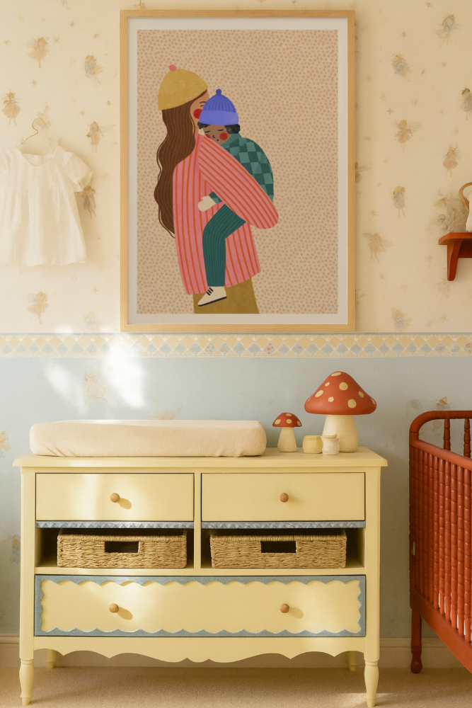 Cuadro "Mum and Boy"