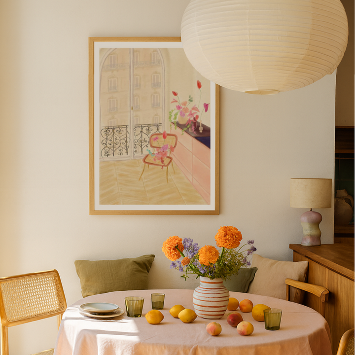 Cuadro "Dreamy Paris Morning"