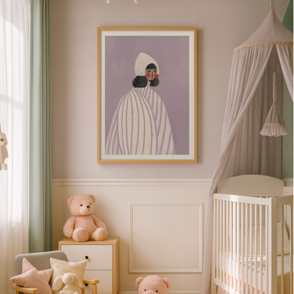 Cuadro "The Woman With the White Hat"