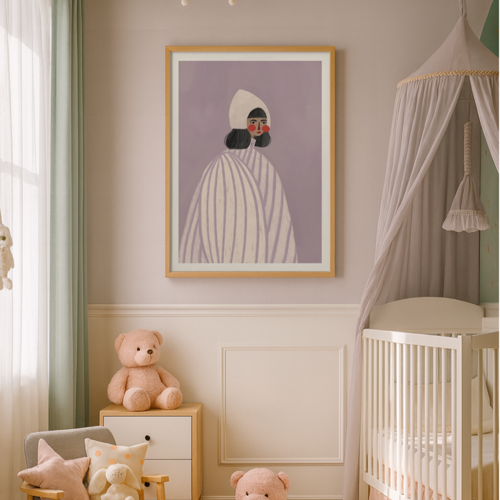 Cuadro "The Woman With the White Hat"