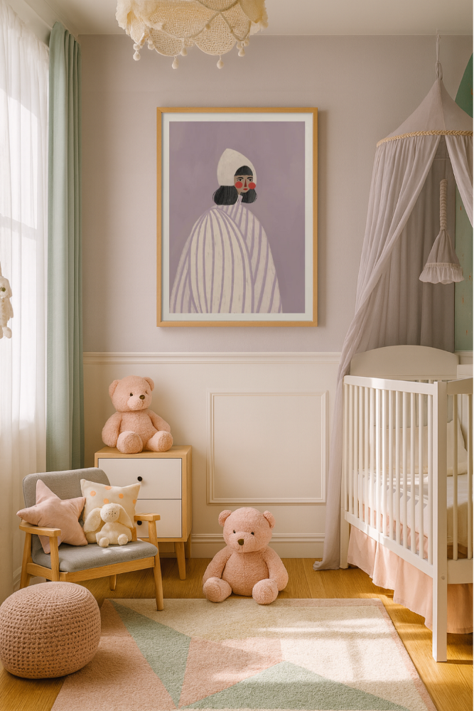 Cuadro "The Woman With the White Hat"