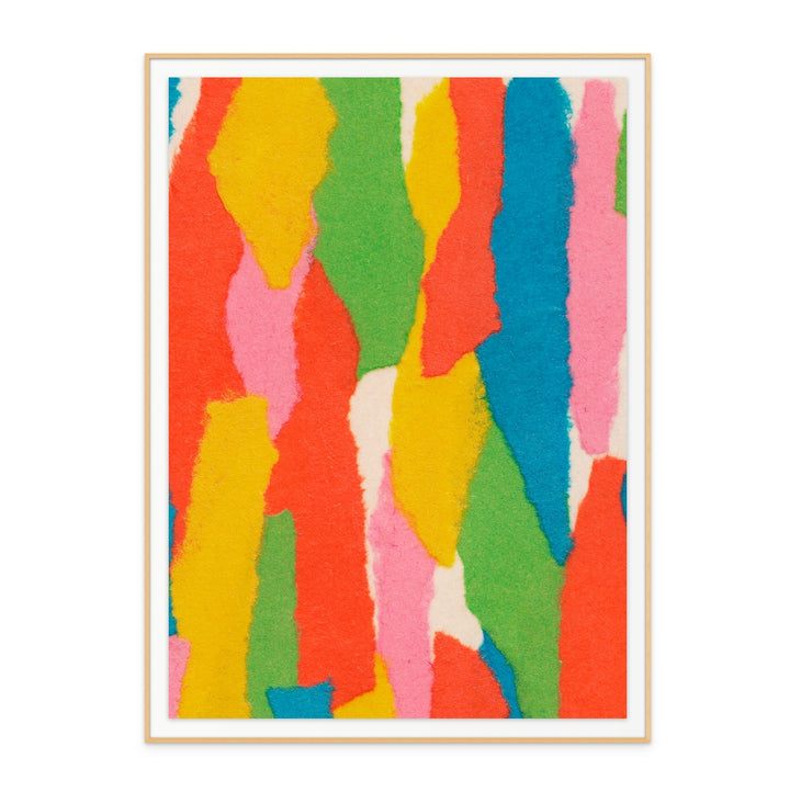 Cuadro "Colorful Paper Collage #1"