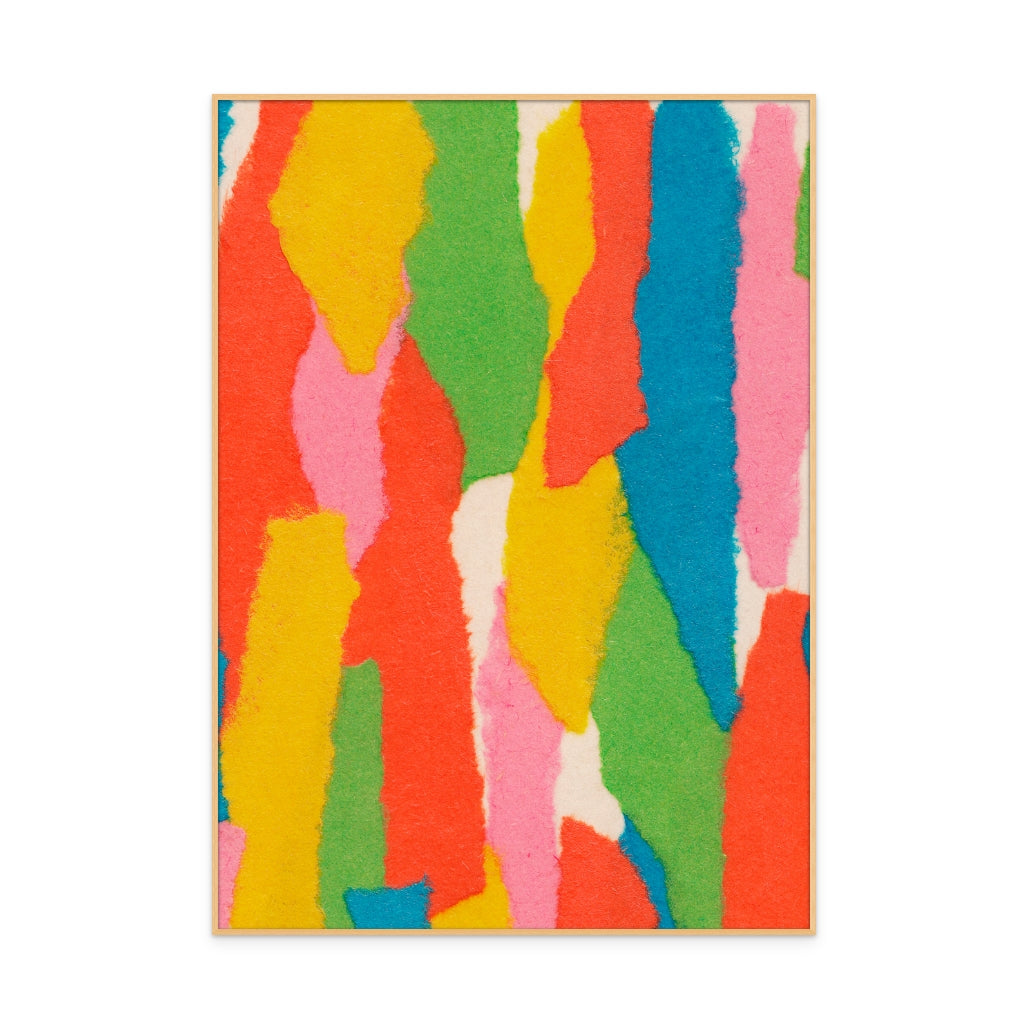 Cuadro "Colorful Paper Collage #1"