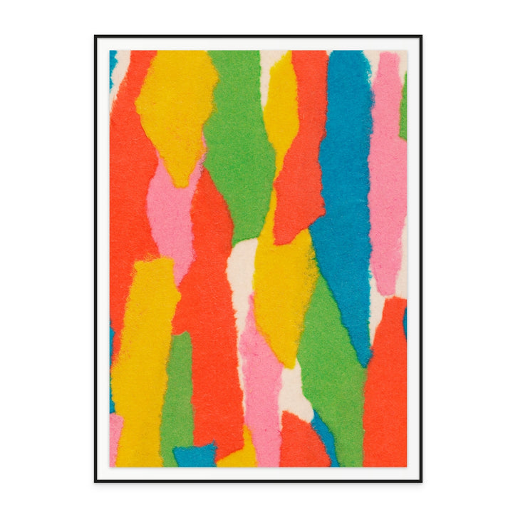 Cuadro "Colorful Paper Collage #1"