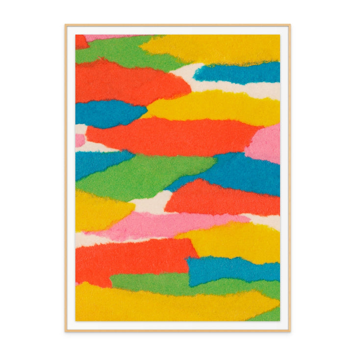 Cuadro "Colorful Paper Collage #2"