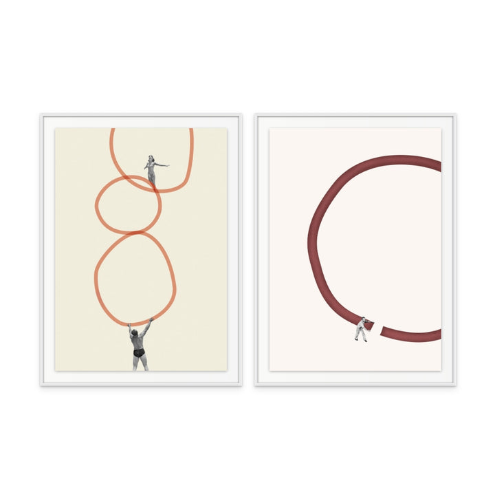 Set de cuadros "Loops of Life"