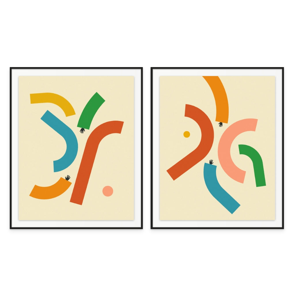 Set de cuadros "Reach"