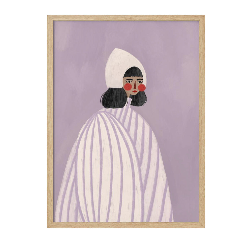 Cuadro "The Woman With the White Hat"